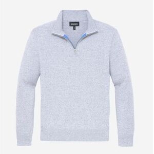 Bonobos Men’s Washable Cotton Cashmere Half Zip Sweater Size XL Slim